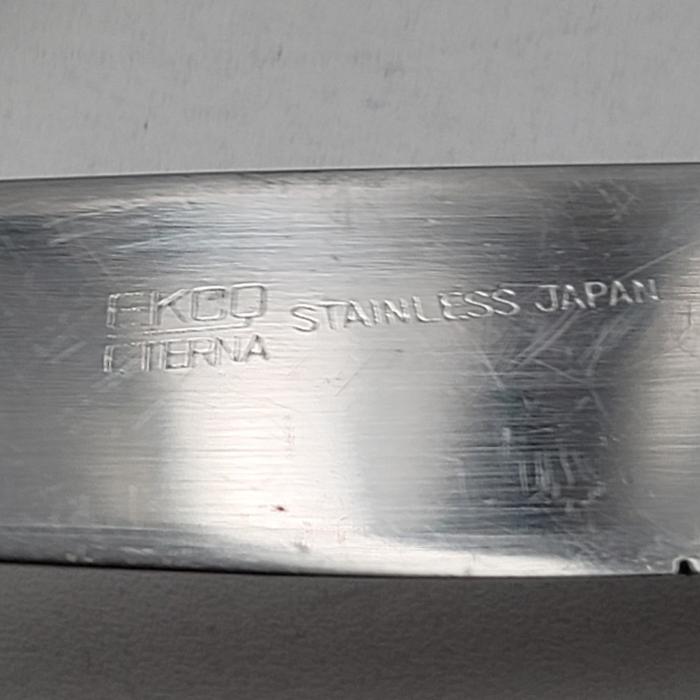13pc Ekco Eterna Sandra Jeanne Stainless Flatware Japan Set Knives Forks Spoon - Picture 5 of 5